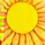 Summer sun icon
